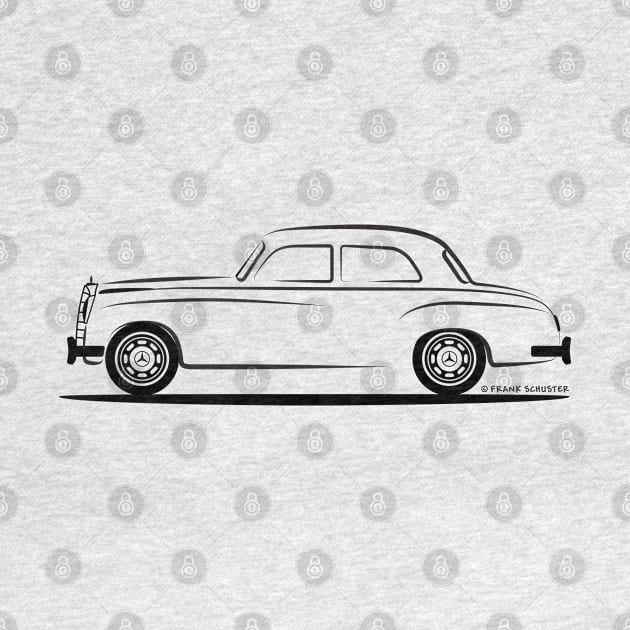 Mercedes Benz Ponton W120 Sedan by PauHanaDesign